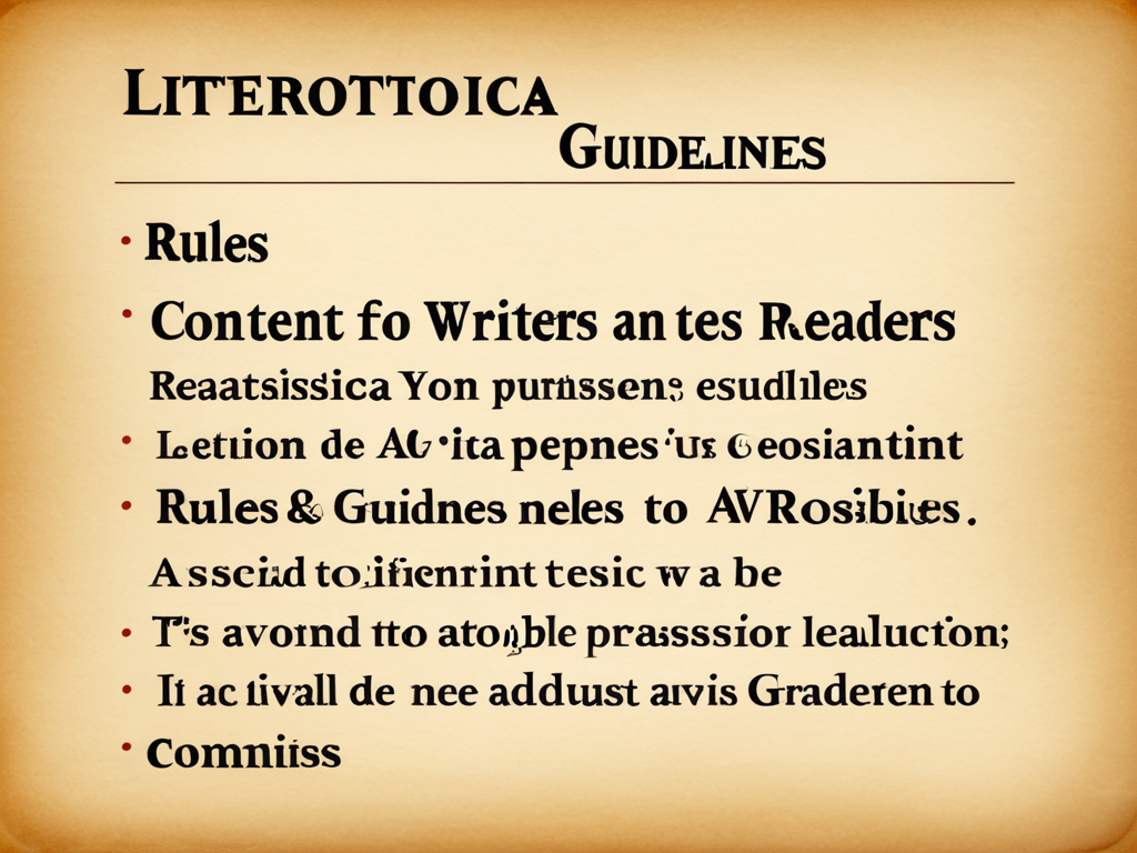 Featured image for blog post: Literotica Content Guidelines: Rules for Writers & Readers